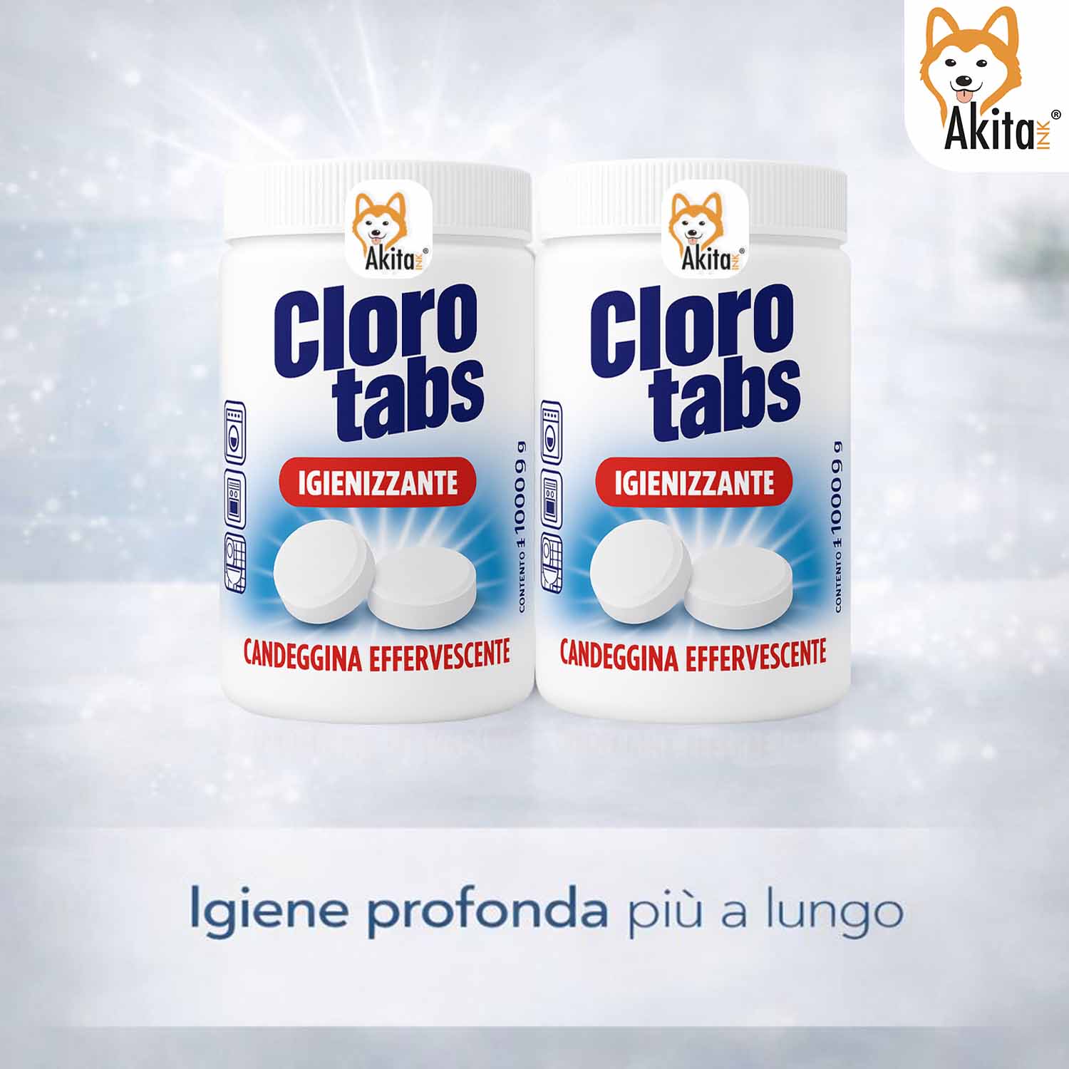 Cloro Tabs 2kg - Pastiglie Multiuso Candeggina foto 5
