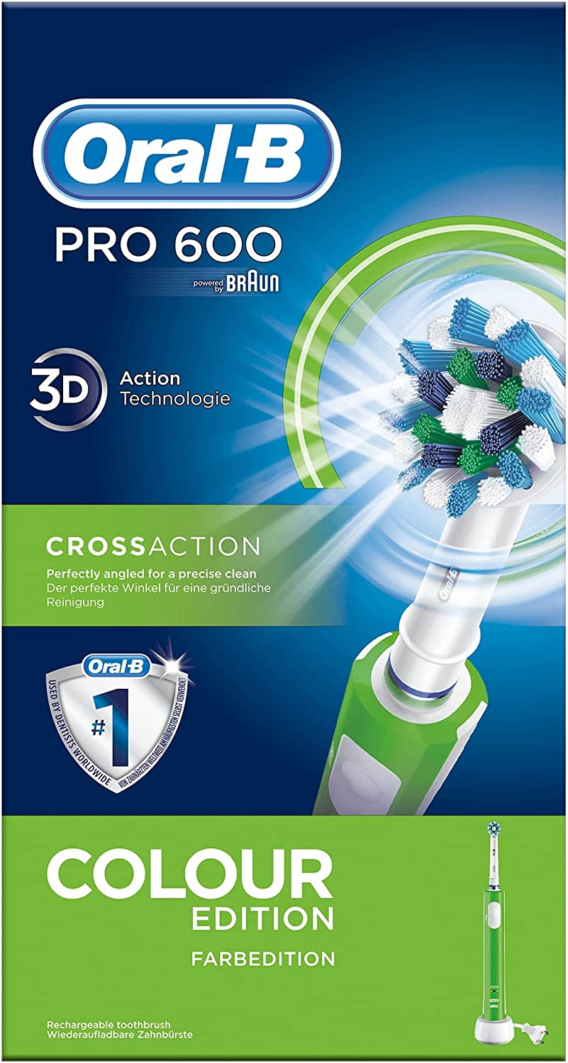 Oral B Pro 600 CrossAction Green Edition foto 2