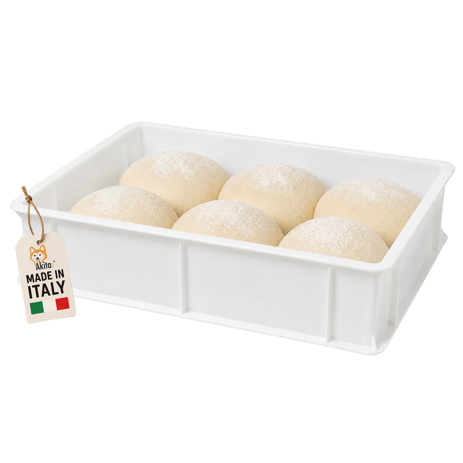 Akitaink Cassetta Lievitazione Pizza e Pane 30x40x10 cm foto 2