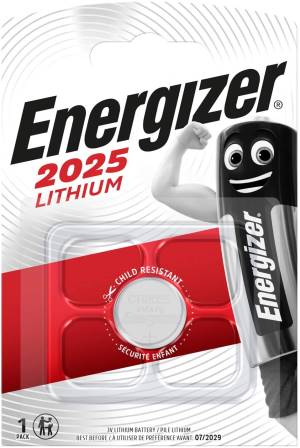 Energizer Batteria a Bottone CR2025/3V Lithium 0073 foto 2