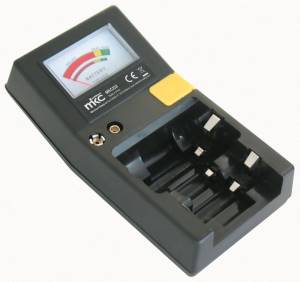 MKC Test Universale Prova Batterie Cilindriche + Bottone + 9V foto 2