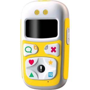 Giomax baby phone u10 1.1 gps gsm dual band yellow ita