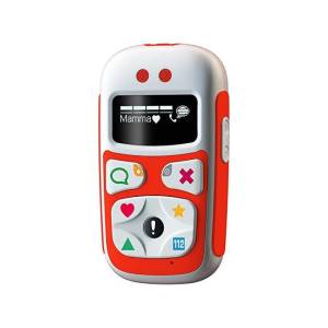 Giomax baby phone u10 1.1 gps gsm dual band red ita