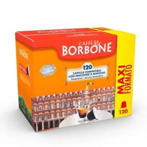 Borbone capsule comp. nespresso miscela suprema (oro) 120pz.