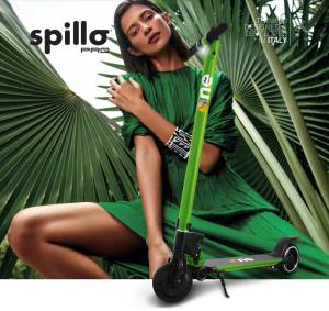 The one scooter elettrico spillo pro 350w lime green