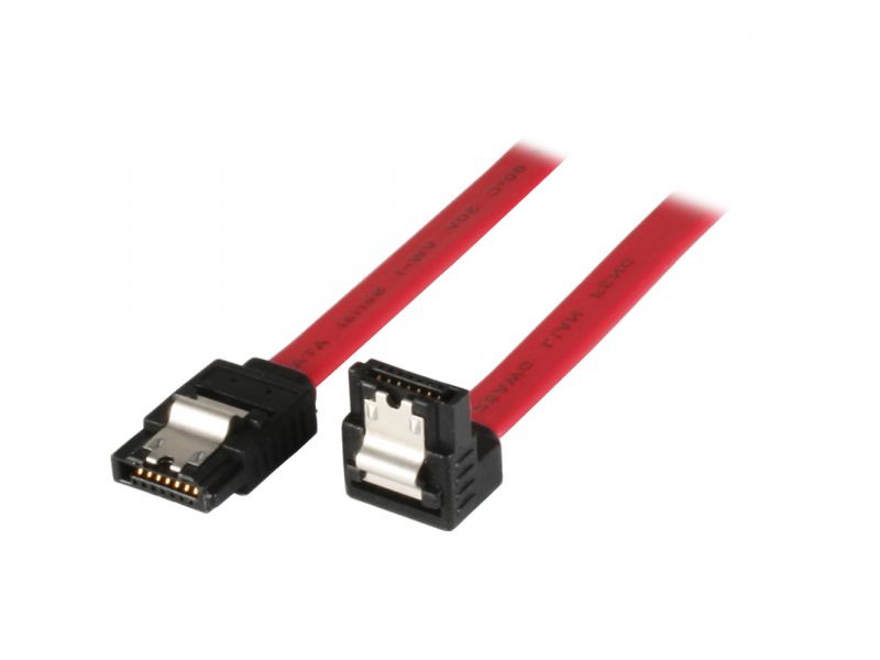 CAVO FLAT SATA 0,5MT ANGLED 90#176 6GBITS/S ADJ foto 2