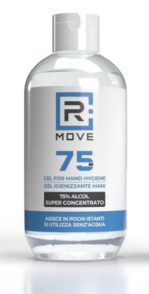 Rmove Gel Igienizzante Mani con Alcool 75% 250ml foto 2