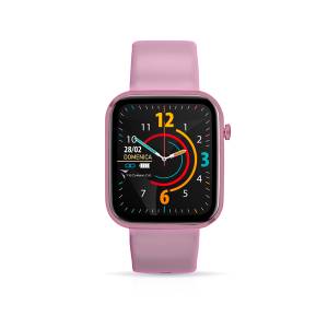 Techmade smartwatch hava alluminio saturazione/pressione 1.68 rosa/rosa