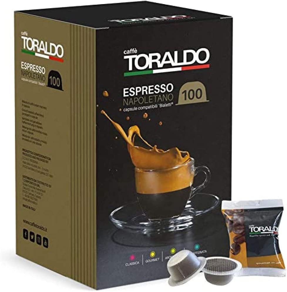 400 caff toraldo scatola capsule compatible bialetti gourmet napoletano