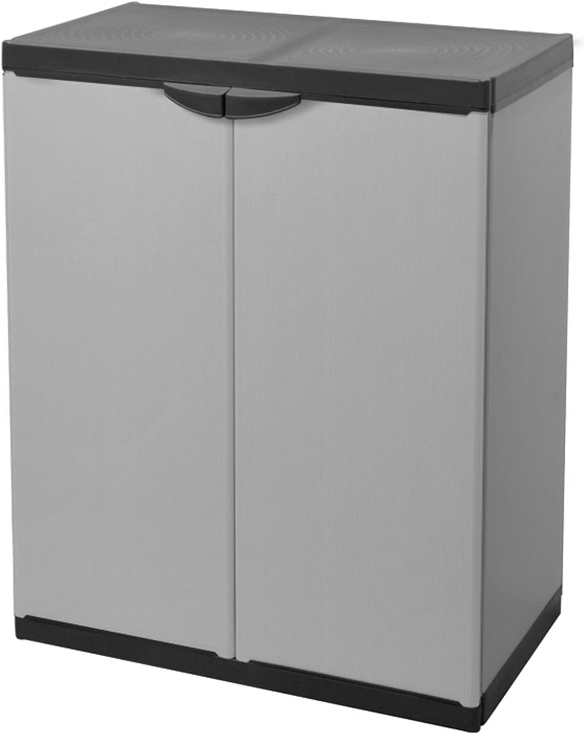 Mongardi 7815c04,armadio basso, colore grigio.