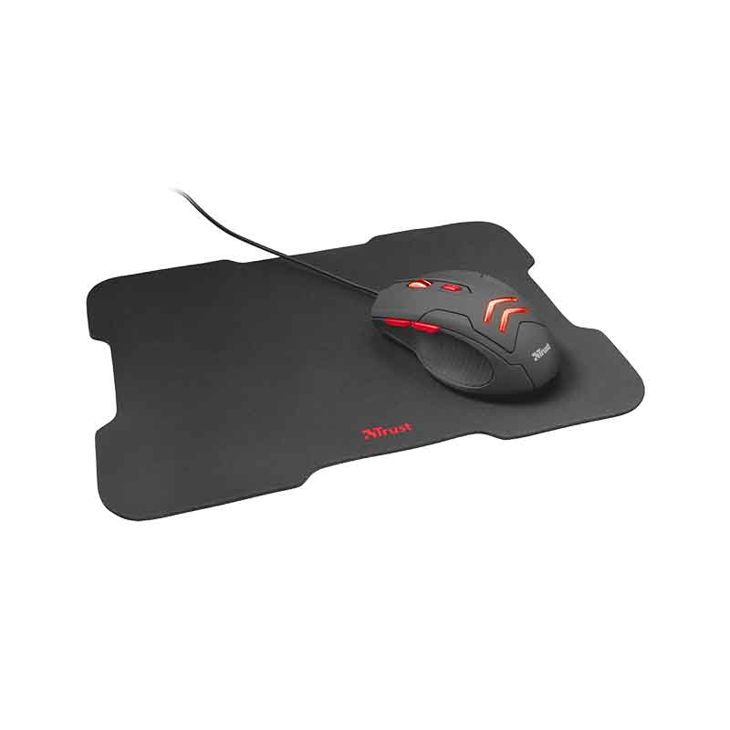 MOUSE TRUST ZIVA GAMING CON MOUSEPAD 21963
