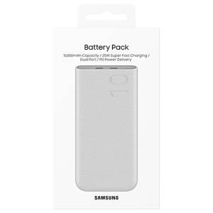 Samsung Caricabatterie Portatile 10Ah Power Bank Super Fast Charging 25W, Beige foto 2