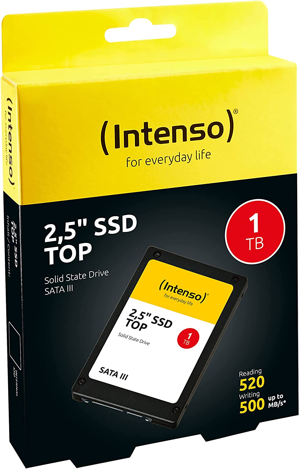 Ssd interno solid state disk 2,5 pollici Intenso da 1tb 1000gb foto 2
