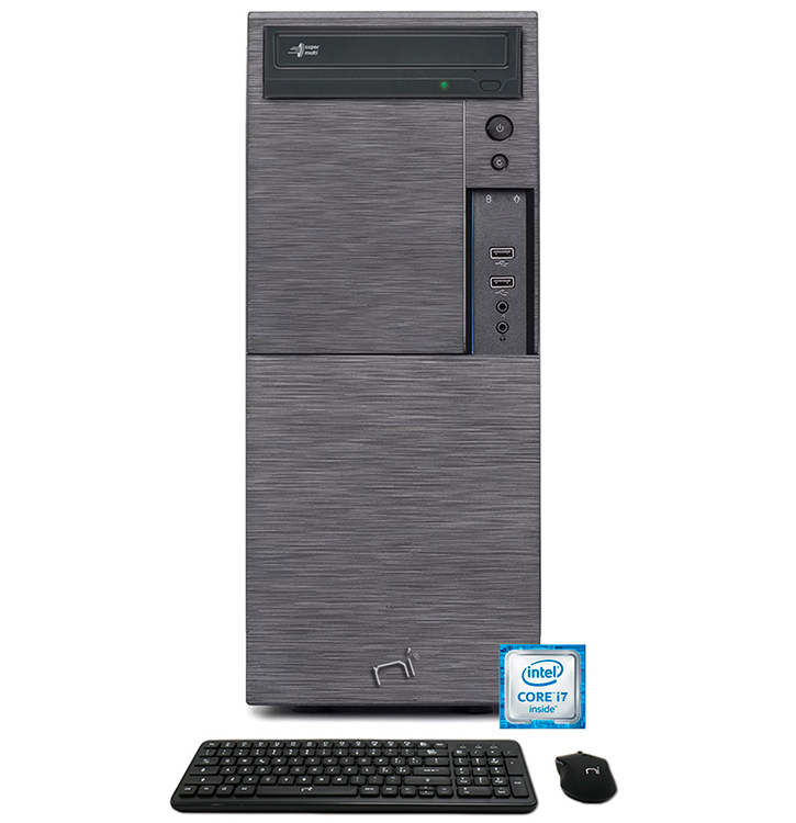 Computer pc fisso i7-3770 quad core 8gb ram, ssd 1 tb windows 10 pro wifi.