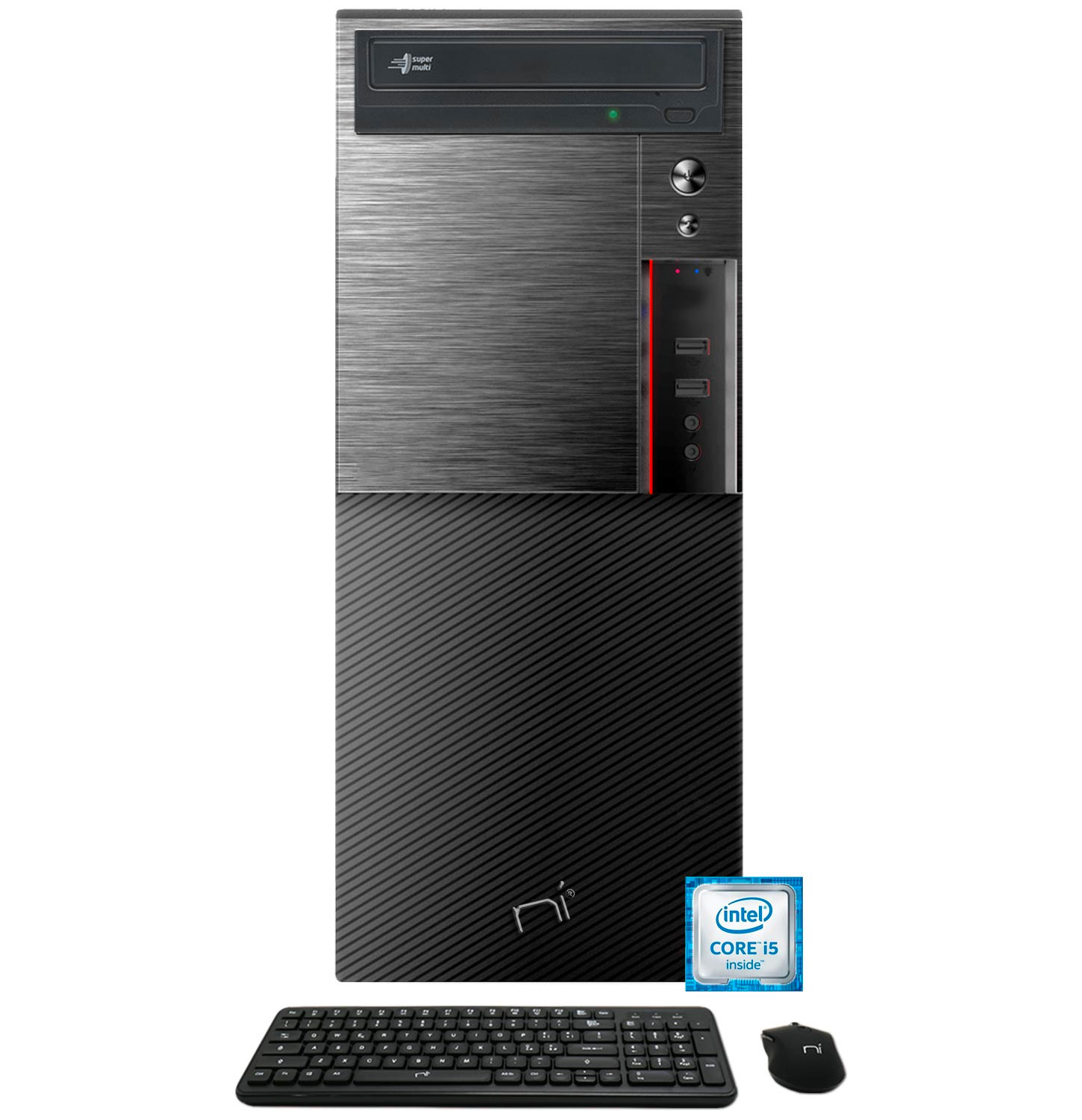 Computer Pc fisso i5-3470 quad core 8gb ram, ssd 1 Tb Windows 10 pro WiFi foto 2